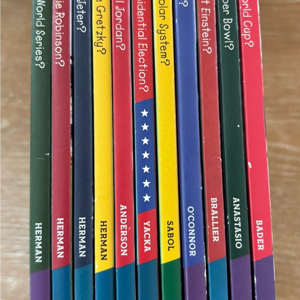 Who Was and What Is Book Collection - Picture 3 of 3